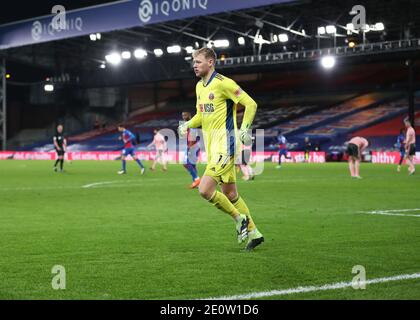 Selhurst Park, Londres, Royaume-Uni. 2 janvier 2021. Anglais Premier League football, Crystal Palace versus Sheffield United; gardien de but Aaron Ramsdale de Sheffield United Credit: Action plus Sports/Alay Live News Banque D'Images