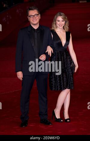 Le Directeur Regis Roinsard et Deborah Francois assistent à la première populaire dans le cadre du 7ème Festival du film de Rome à l'Auditorium Parco Della Musica à Rome, Italie, le 11 novembre 2012. Photo d'Aurore Marechal/ABACAPRESS.COM Banque D'Images