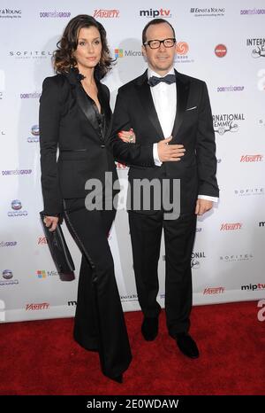 Bridget Moynahan et Donnie Wahlberg assistent aux 40ème Emmy Awards internationaux au New York Hilton Hotel à New York City, NY, Etats-Unis, le 19 novembre 2012. Photo de Brad Barket/ABACAPRESS.COM Banque D'Images