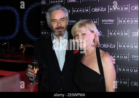 ELISA Servier et son mari assistent à la fête du joaillier français Edouard Nahum à la salle VIP de Paris, France, le 4 décembre 2012. Photo d'Aurore Marechal/ABACAPRESS.COM Banque D'Images