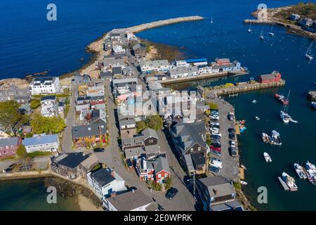 Bearskin Neck, Rockport, Massachusetts Banque D'Images