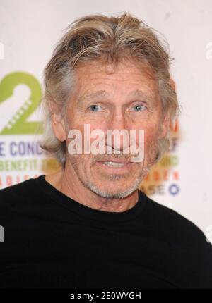 Roger Waters dans la salle de presse au cours du « 12-12-12 » concert pour Sandy relief au profit du Robin Hood relief Fund présenté par Madison Square Garden Company et Weinstein Company au Madison Square Garden à New York City, NY, USA le 12 décembre 2012. Près de 2 milliards de personnes ont accès au concert-bénéfice par la télévision, la radio et Internet. Photo de Brad Barket/ABACAPRESS.COM Banque D'Images