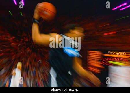 Illustration lors de l'événement All Stars de la Ligue nationale de basket-ball au Palais Omnisports de Paris-Bercy, Paris, France le 30 décembre 2012. Photo de Henri Szwarc/ABACAPRESS.COM Banque D'Images