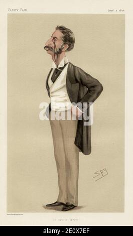 George Henry Lewis, Vanity Fair, 1876-09-02. Banque D'Images