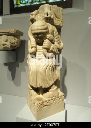Support de lutrin, Italie (Campanie), c. 1200 Banque D'Images