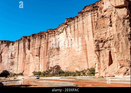 Talampaya Canyon, la Rioja, Argentine Banque D'Images