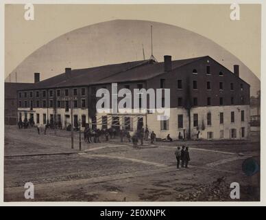 Libby Prison, Richmond, Va., Avril 1865 Banque D'Images