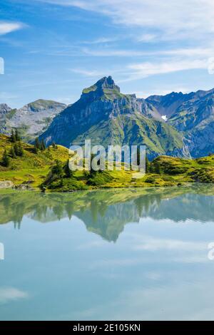 Hahnen-2606m, Trüebsee, Obwalden, Suisse, Europe Banque D'Images