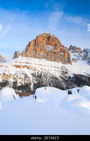 Tofana di Rozes, 3243 m, Dolomites, Italie, Europe Banque D'Images