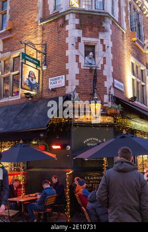 Foubert's place, Carnaby Street, Londres Banque D'Images