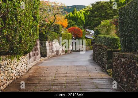 Chiran, Kagoshima, Japon au District de samouraï. Banque D'Images