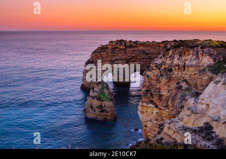 Double arche naturelle Banque D'Images