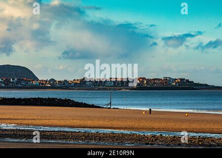 Colwyn Bay, au nord du pays de Galles Banque D'Images