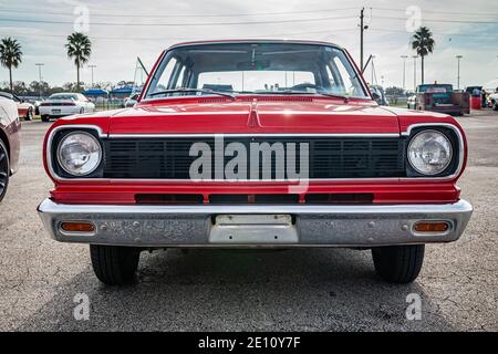 Daytona Beach, FL - 29 novembre 2020 : 1969 AMC Rambler à un salon de voiture local. Banque D'Images
