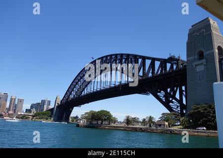 Australie 09 novembre 2018 Sydney vues sur le port de Sydney Pont et Opéra du côté Kirribilli Richard Williams Photographie Banque D'Images