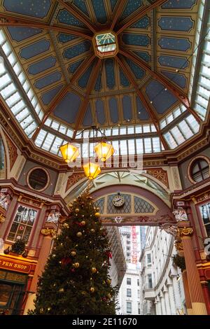 Leadenhall Market, Londres Banque D'Images