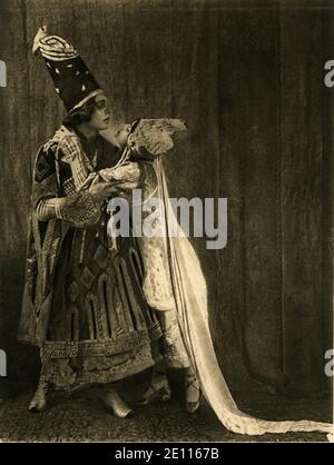 Emile Otto Hoppé et Bert, Etudes le Ballet russe de Serge Diaghilev, 1913. Le Ballet russe Banque D'Images