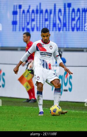 Milan, Italie. 3 janvier 2021. () du FC Crotone vu pendant la série UN match TIM entre le FC Internazionale et le FC Crotone au stade San Siro à Milan. (Crédit photo : Gonzales photo/Alamy Live News Banque D'Images