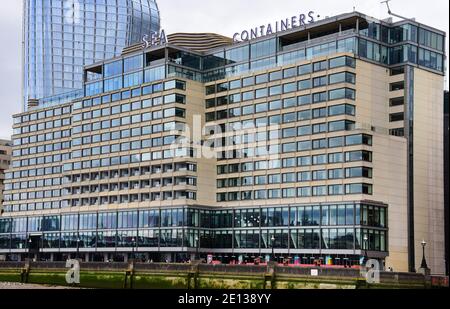 Londres, Royaume-Uni. 07septembre 2019. Vue du bâtiment du bureau des conteneurs maritimes crédit: Waltraud Grubitzsch/dpa-Zentralbild/ZB/dpa/Alay Live News Banque D'Images