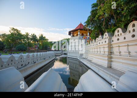 Temple de la dent, Kandy, Sri Lanka Banque D'Images