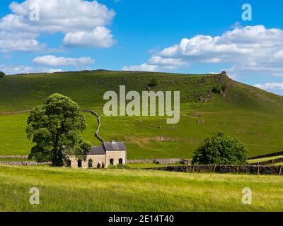 Roystone Grange Pump House à Roystone Rocks près de Parwich in Parc national du Peak District Derbyshire Dales Angleterre Royaume-Uni Banque D'Images