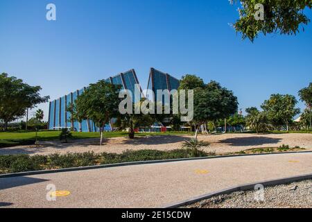 Dubaï - Émirats arabes Unis, entrée 12.29.2020 du parc safari de Dubaï. Banque D'Images