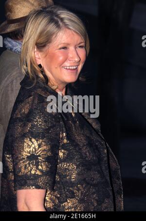 La personnalité de la télévision Martha Stewart participe à la Vanity Fair Party lors du Tribeca film Festival 2011 au palais de justice suprême de l'État de New York, NY, le 27 avril 2011.photo par Charles Guerin/ABACAPRESS.COM Banque D'Images