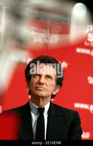 Jack Lang est photographié lors d'une journée consacrée au 30e anniversaire de l'élection du président français François Mitterrand, au Sénat, à Paris, le 06 mai 2011. Photo de Stephane Lemouton/ABACAPRESS.COM Banque D'Images