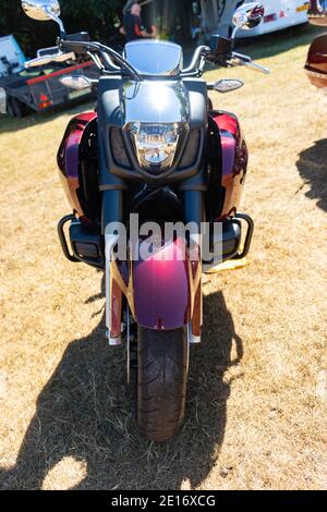 partie avant de la moto Banque D'Images