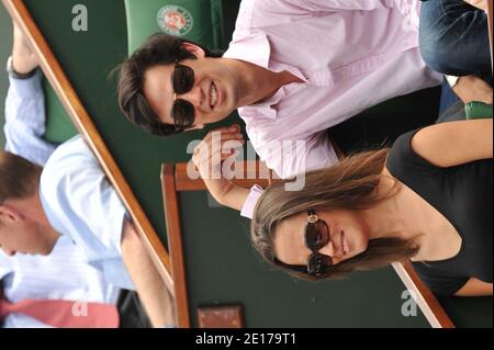 Pippa Middleton participant à l'Open de tennis français 2011 à l'arène Roland Garros de Paris, France, le 30 mai 2011. Photo de Thierry Orban/ABACAPRESS.COM Banque D'Images