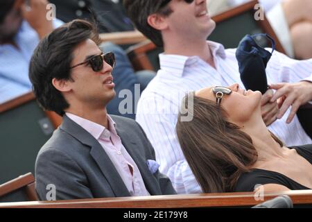 Pippa Middleton participant à l'Open de tennis français 2011 à l'arène Roland Garros de Paris, France, le 30 mai 2011. Photo de Thierry Orban/ABACAPRESS.COM Banque D'Images