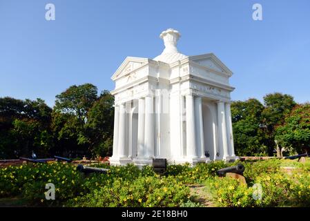 Bharathi Park à Pondichéry, Inde. Banque D'Images