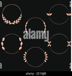 Bordures d'icône - couverture de surbrillance instagram Illustration de Vecteur