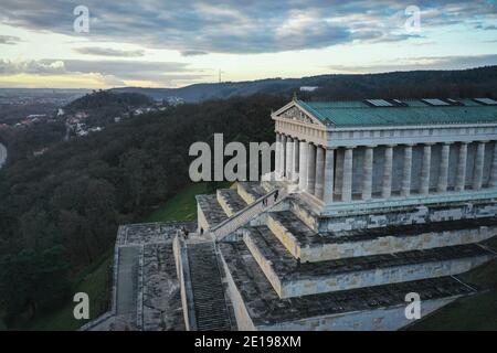 Gedenkstätte Walhalla Regensburg Bayern Banque D'Images