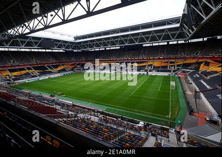 ALLEMAGNE, DÜSSELDORF - 16 AOÛT 2020 : complexe sportif Esprit Arena à Düsseldorf. Stade de football de Fortuna Banque D'Images