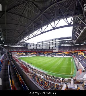 ALLEMAGNE, DÜSSELDORF - 16 AOÛT 2020 : complexe sportif Esprit Arena à Düsseldorf. Stade de football de Fortuna Banque D'Images