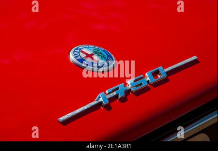 Alfa Romeo GT Veloce 1750 (série 105) Voiture de sport italienne classique des années 1960 Banque D'Images