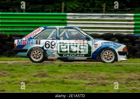 Ford mk3 Escort RS1600i voiture de course Banque D'Images