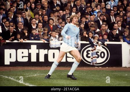 Photo du dossier datée du 22-08-1970 de Colin Bell, Manchester City. Banque D'Images