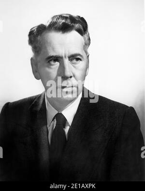 Alexander KNOX, Head and Shoulders Publicity Portrait for the film, 'Paula', Columbia Pictures, 1952 Banque D'Images