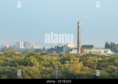 24 décembre 2020 : le parc créatif Ten Drum Ciaotou, situé dans le district de Qiaotou à Kaohsiung, Taïwan, a été fondé en octobre 2011 dans le Qiaotou Sugar F. Banque D'Images