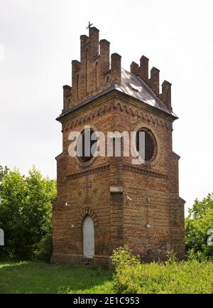 Belfry sur Farska à Ciechanow. Pologne Banque D'Images