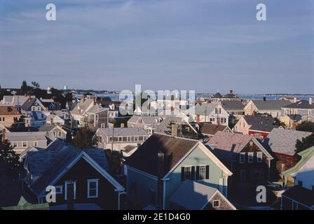 Abri international, Provincetown, Massachusetts, États-Unis, John Margolies Roadside America Photograph Archive, 1984 Banque D'Images