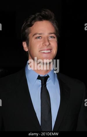 Armie Hammer assiste aux '2010 New York film Crimson Crimson à New York City, le 10 janvier 2011. Photo par Elizabeth Pantaleo/ABACAUSA.COM Banque D'Images