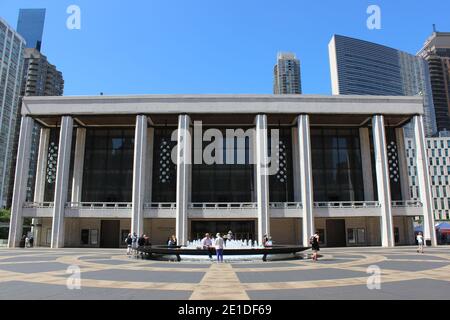 David H. Koch Theatre, anciennement New York State Theatre, Lincoln Center, New York Banque D'Images