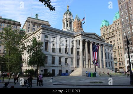 Brooklyn Borough Hall, New York Banque D'Images