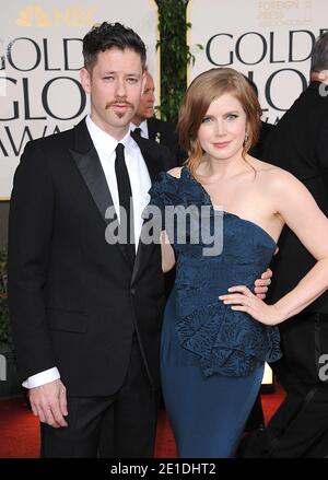Amy Adams arrive pour la 68e cérémonie annuelle des Golden Globe Awards, qui s'est tenue à l'hôtel Beverly Hilton de Los Angeles, CA, USA le 16 janvier 2011. Photo de Lionel Hahn/ABACAUSA.COM Banque D'Images