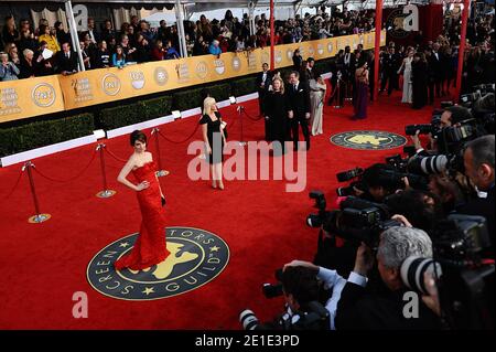 Tina Fey arrive au 17e Prix annuel de la Screen Actors Guild (SAG), qui a eu lieu au Shrine exposition Center de Los Angeles, CA, Etats-Unis le 30 janvier 2011. Photo de Lionel Hahn/ABACAPRESS.COM Banque D'Images