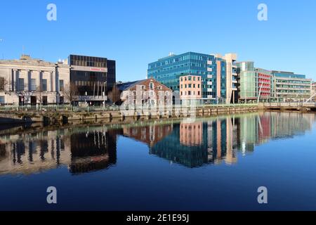 Lapps Quay, Cork City, Irlande Banque D'Images