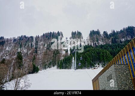 Mont Titlis, Engelberg, Suisse Banque D'Images